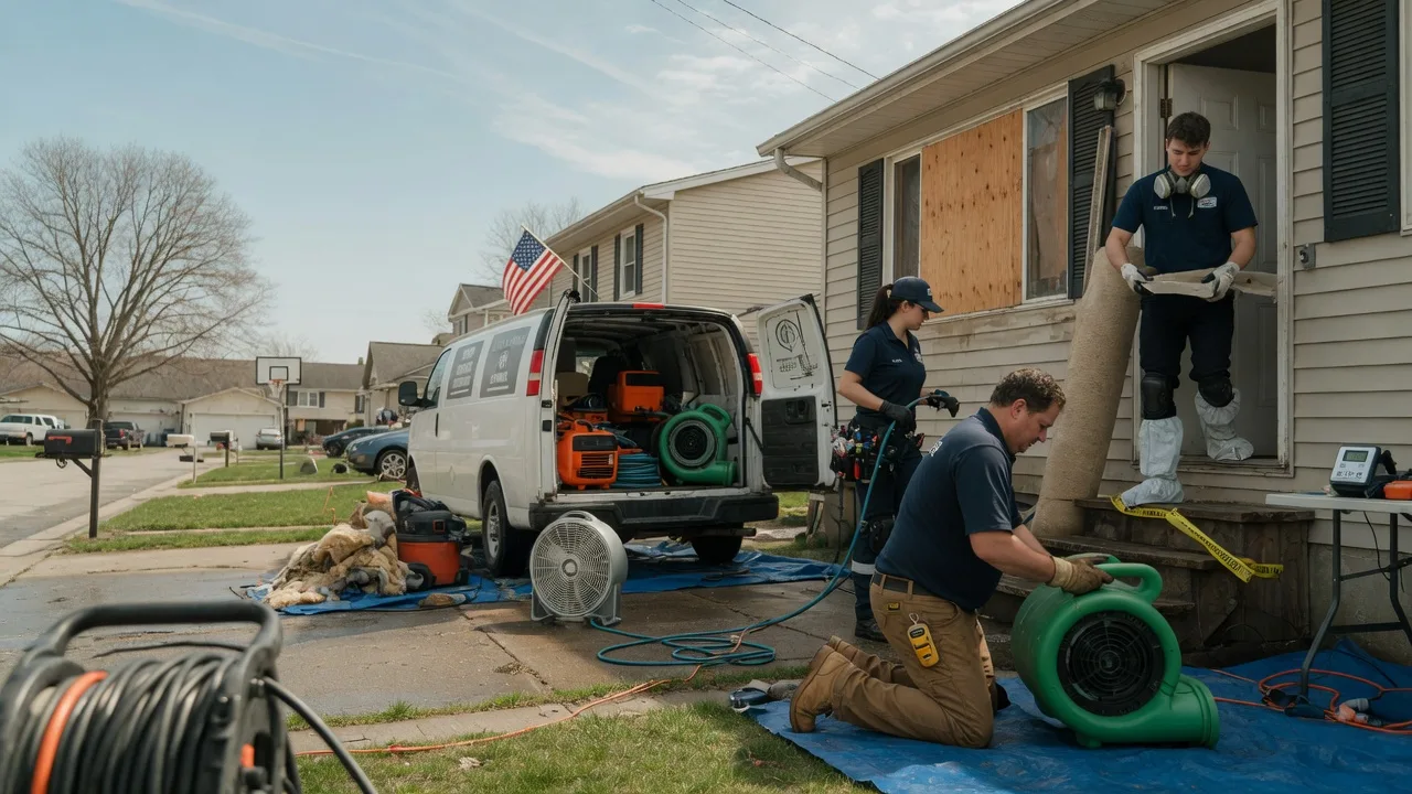 Water Damage Restoration in Thomasville, PA near me